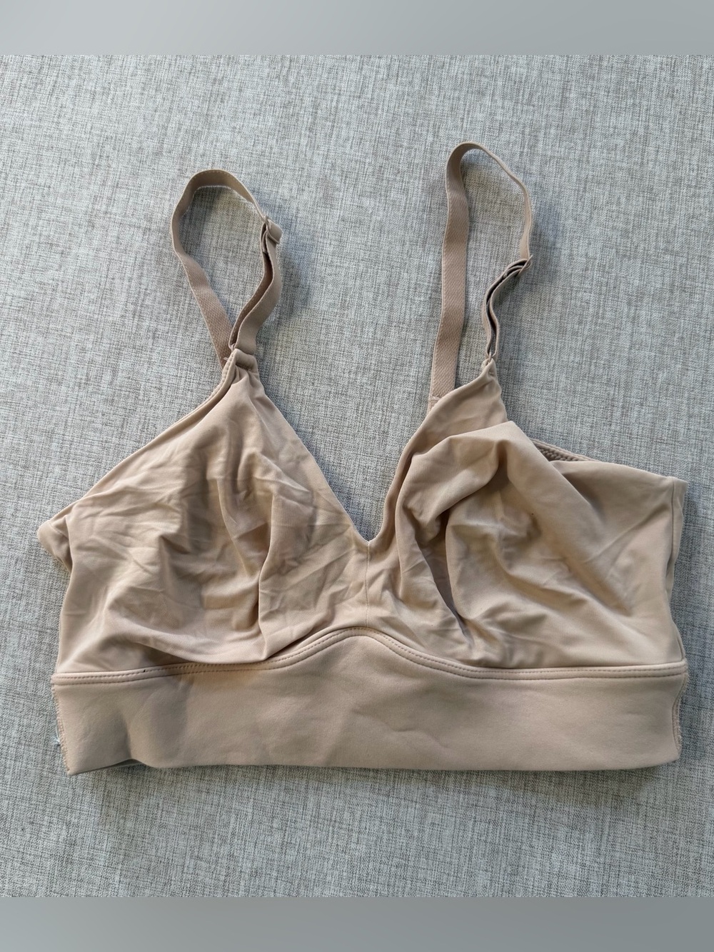 Harper Wilde Nude Wireless Bralette Size Large